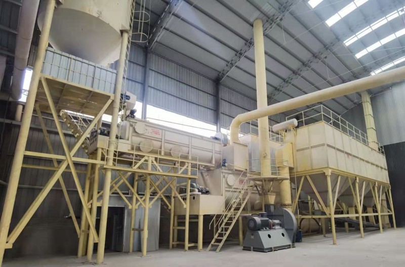 Calcium hydroxide production line